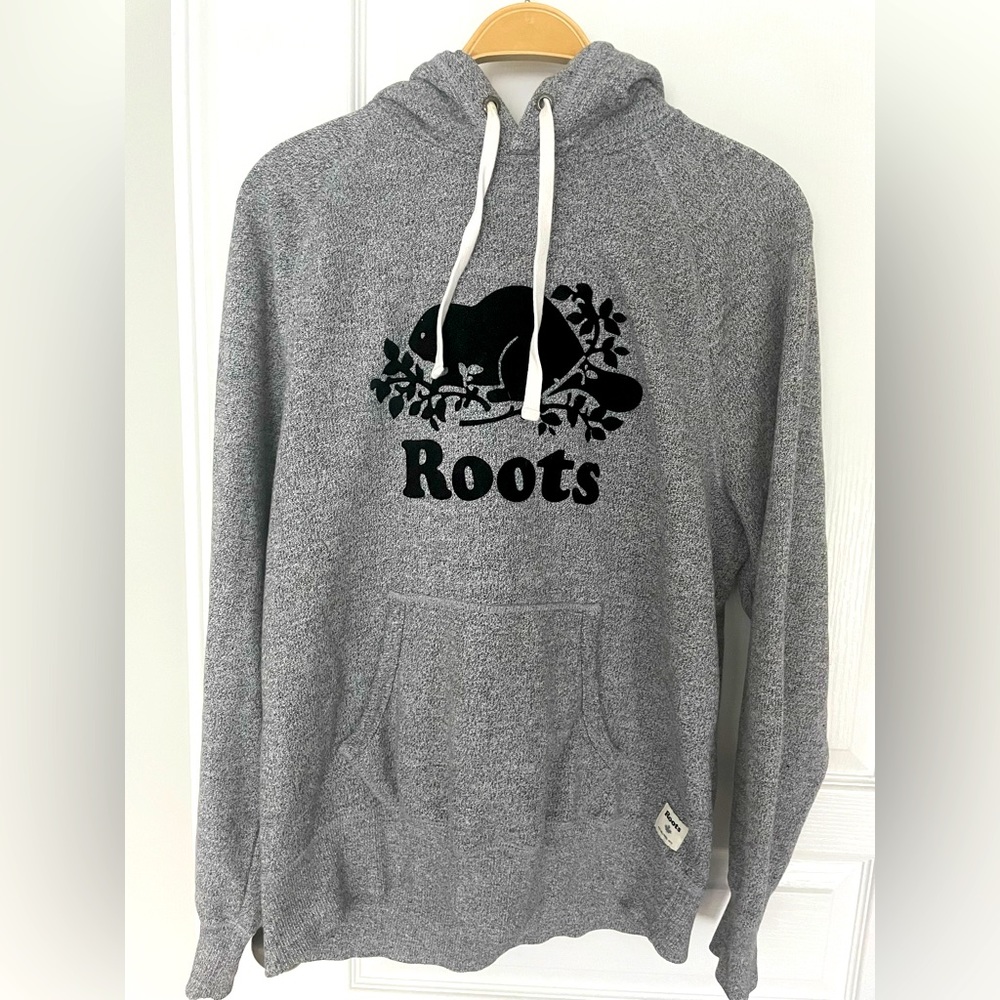 Roots salt and pepper hoodie